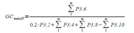 Fórmula Meta 3 - F