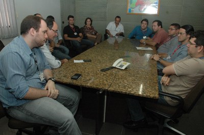 Equipe da SEINF reunida
