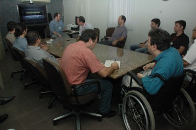 Equipe da SEINF reunida