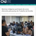 Matéria CNJ meninas indígenas.jpeg Matéria CNJ meninas indígenas.jpeg