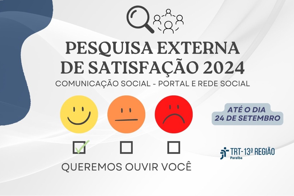 CAPA pesquisa externa satisfação comunicação TRT13.jpeg