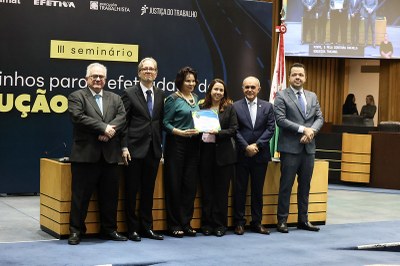 A Vara se destacou na faixa até 500 processos, em tribunais de pequeno porte