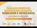 Jornada “Trabalho doméstico remunerado em pauta: visibilidade e justiça social” - TRT da Paraíba