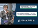 Posse da Mesa Diretora do Biênio 2025/2026 | André Machado (juiz titular da 1ª VT de Santa Rita)