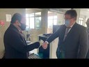 PRESIDENTE ACOMPANHA RETORNO DOS TRABALHOS PRESENCIAIS