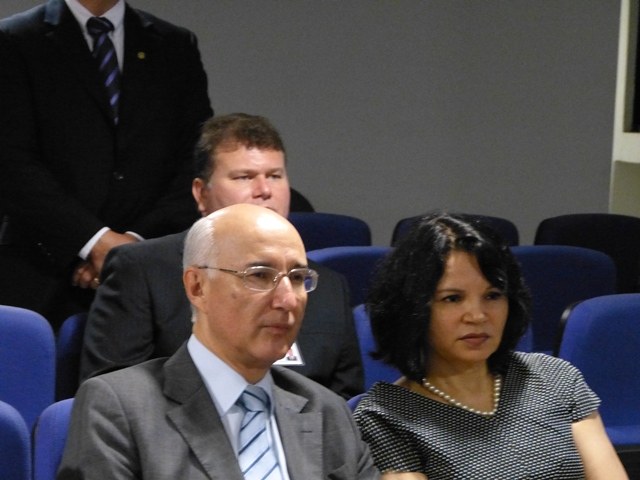 Visita durante  o curso do Corregedor Geral da Justiça do Trabalho, Ives Gandra Martins Filho