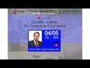 Decisões Judiciais em Tempos de Coronavírus