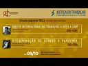 Direito Internacional do Trabalho: A OIT e a CIDH / Discriminação de Gênero e Pandemia